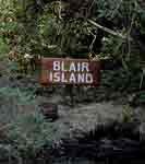Blair Island in Goodacre Lake