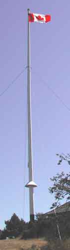 Beacon Hill flagpole