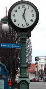 Government Street clock